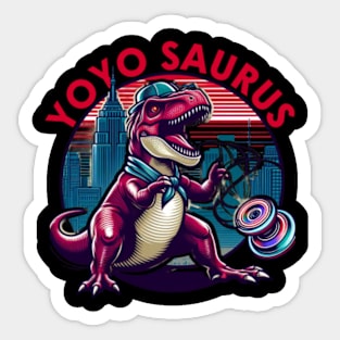 YOYO SAURUS Sticker